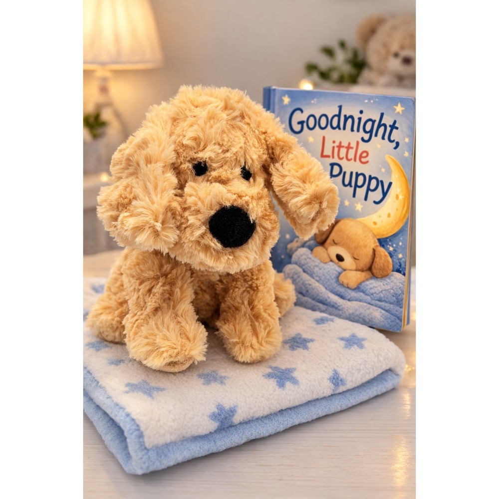 Warmies Puppy Microwavable Plush Lavender Heat Pack Aromatherapy Dog Stuffed
